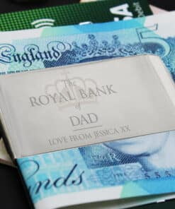 Personalised Royal Bank of Money Clip