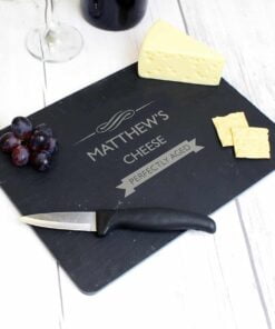 Personalised Perfectly Aged Slate Cheese Board