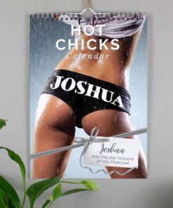 Personalised A4 Hot Chicks Calendar