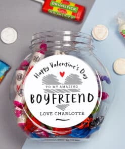 Personalised Valentine's Day Sweet Jar