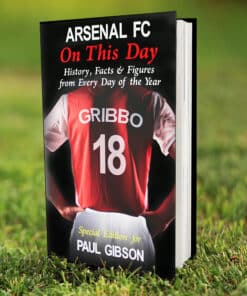 Personalised Arsenal On This Day Book