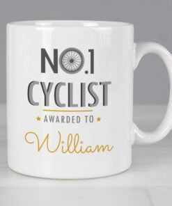 Personalised No.1 Cyclist Mug
