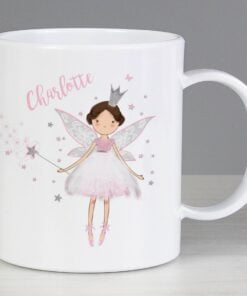 Personalised Fairy Princess Plastic Mug