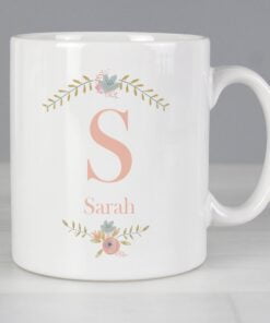 Personalised Floral Bouquet Mug