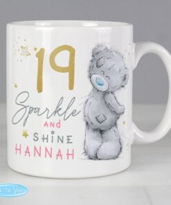 Personalised Me To You Sparkle & Shine Birthday Mug