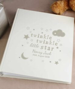 Personalised Twinkle Twinkle Album with Sleeves